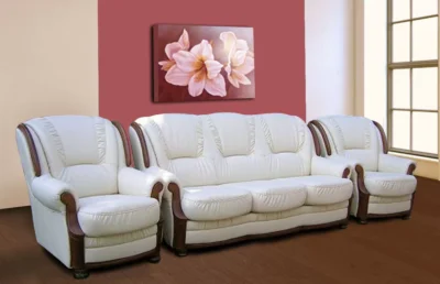 Komplet skórzany 3+1+1 Milano 100% Skóra naturalna