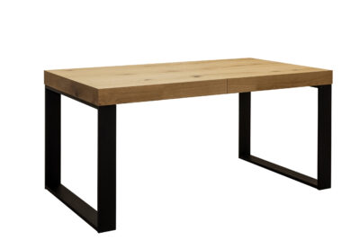 Stół rozkładany 160/90 + 40 cm SJ51 w stylu loft industrialny