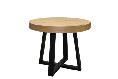 Stół rozkładany 100 + 40 cm SJ971 styl loft industrialny