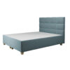 łóżko tapicerowane italia niebieski
