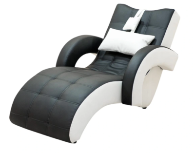 Szezlong Exclusive Leżanka Relax + Masaż w skórze naturalnej 100%