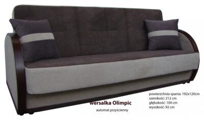 Wersalka do spania z pojemnikiem 210 cm OLIMPIC