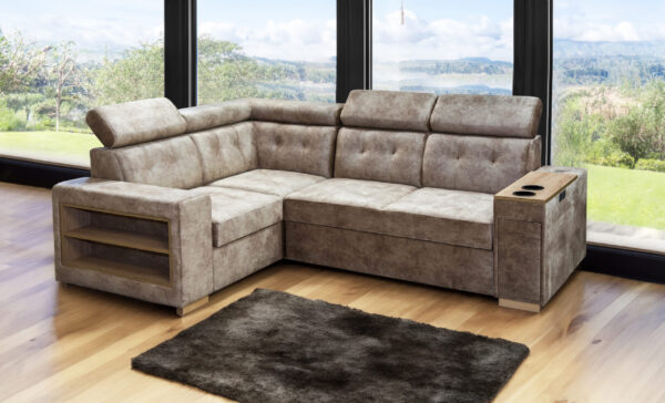 narożnik sofa kanapa regulowane zagłówki