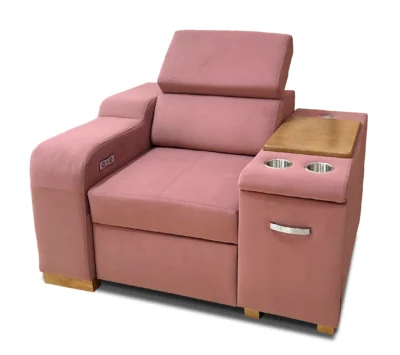Fotel Rose 1 z relaxem elektrycznym oraz barkiem 120/100 cm