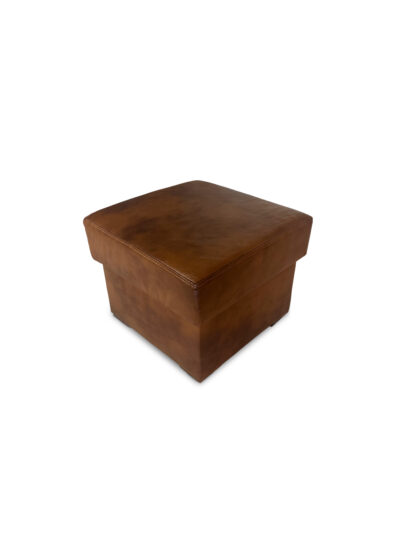 Pufa Ares Skóra Naturalna 45x45 cm