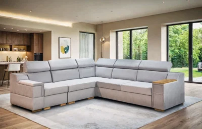 Naroznik Magnum IV Funkcja Elektryczna, Pojemnik, Barek, Spanie  290/290 cm