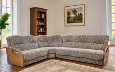 Narożnik Figaro SLIM 295/225 cm, funkcja spania, pojemnik