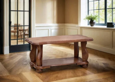 Ława dębowa ROMA 120 cm×60 cm×55 cm