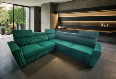 Narożnik Silo 270x250 cm, funkcja spania, pojemnik