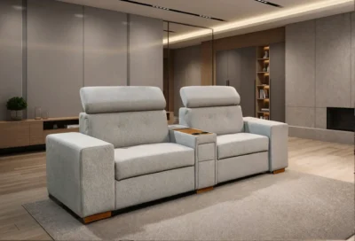 Sofa TULUM 2-osobowa z elektrycznym relaksem 220 cm